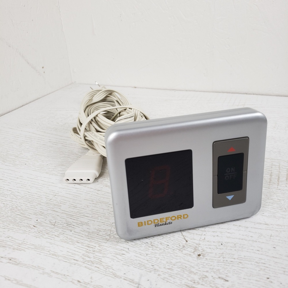 Biddeford‎ Blankets Replacement Controller TC15B2 Digital Heated Blanket Silver